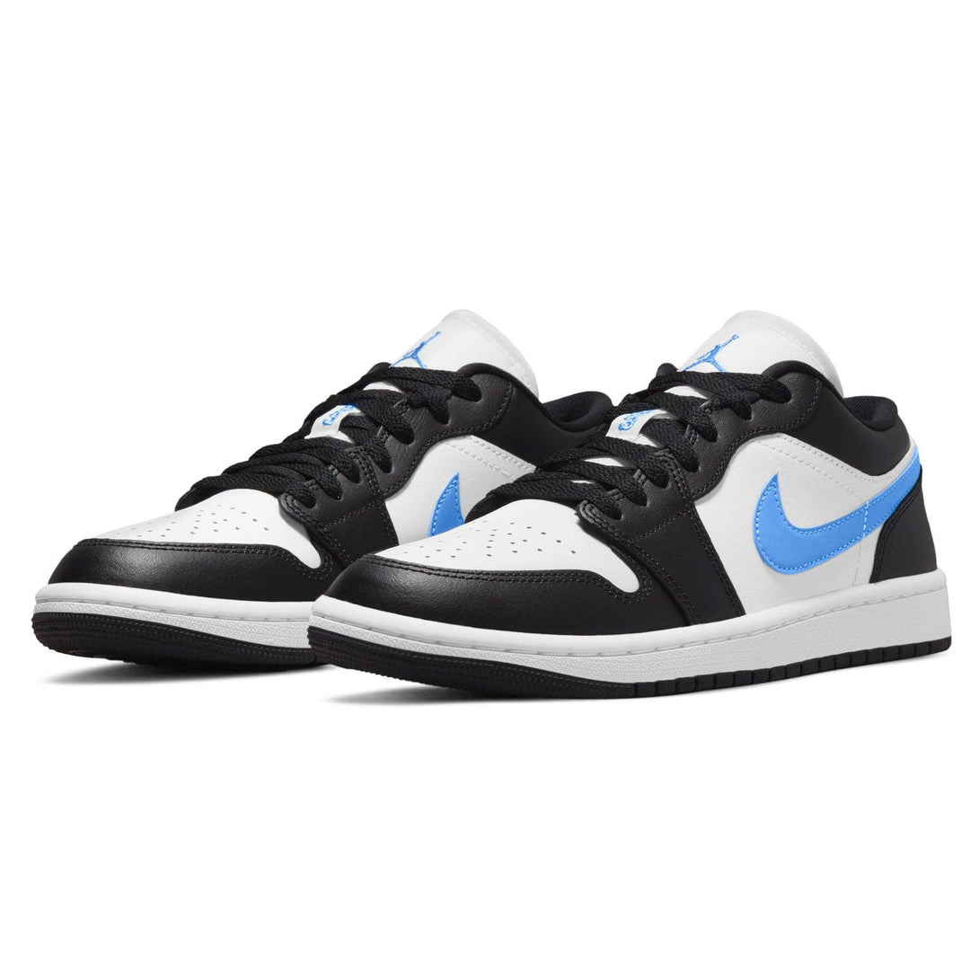 Air Jordan 1 Low Wmns 'Black University Blue'- Streetwear Fashion - ellesey.com