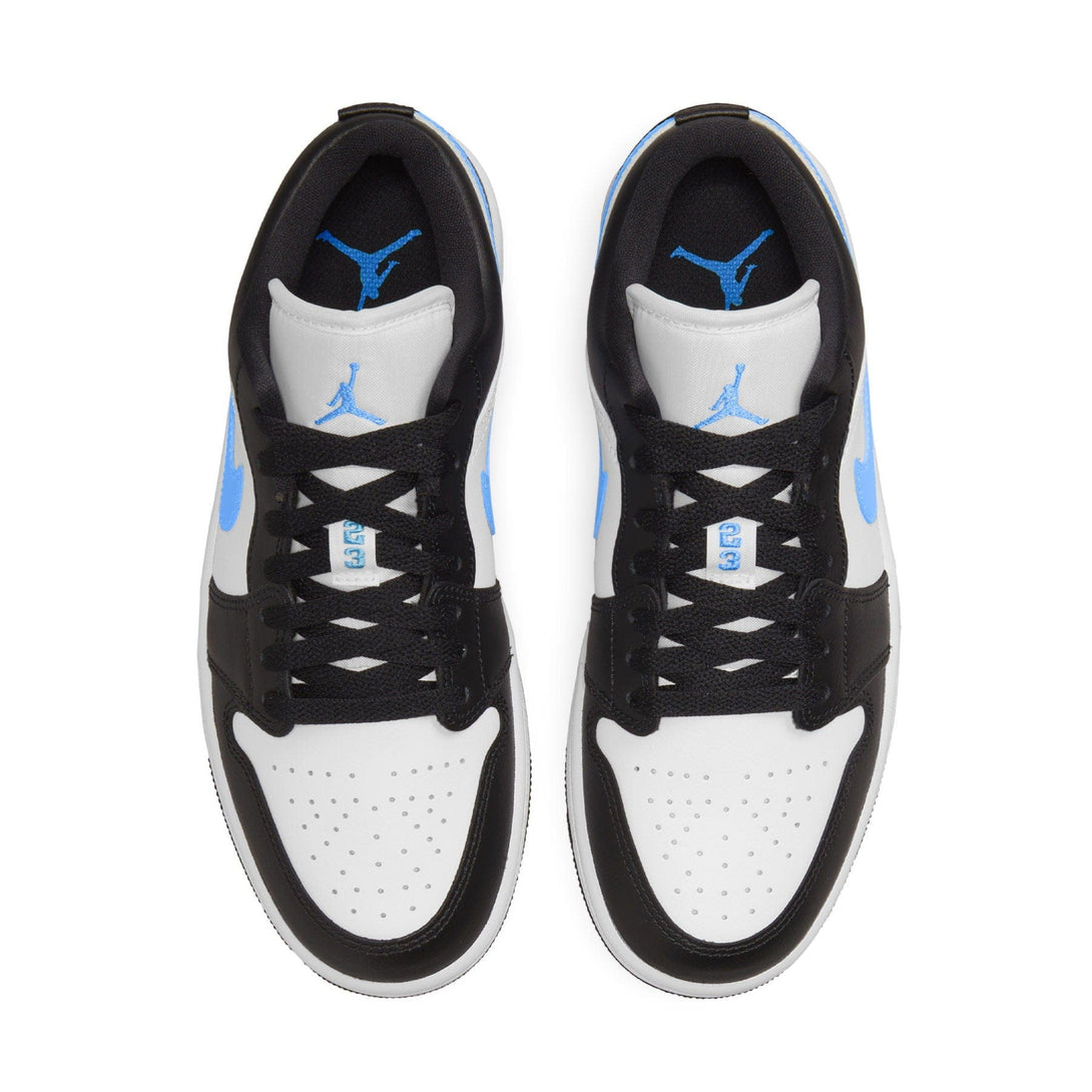 Air Jordan 1 Low Wmns 'Black University Blue'- Streetwear Fashion - ellesey.com