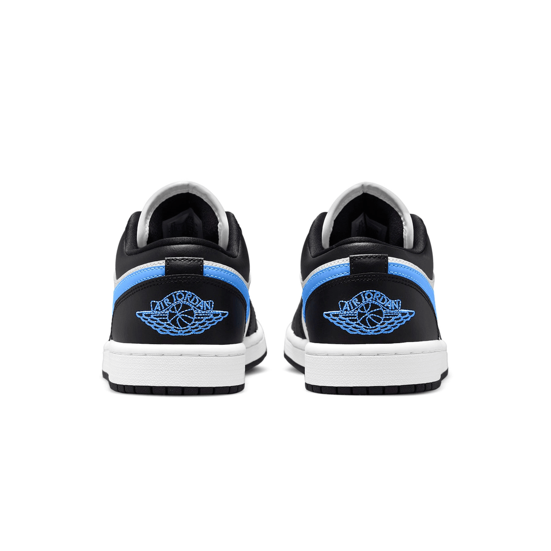 Air Jordan 1 Low Wmns 'Black University Blue'- Streetwear Fashion - ellesey.com