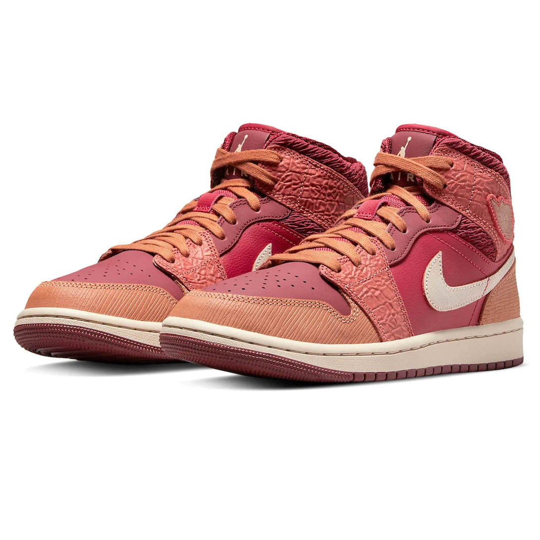 Air Jordan 1 Mid Africa- Streetwear Fashion - ellesey.com