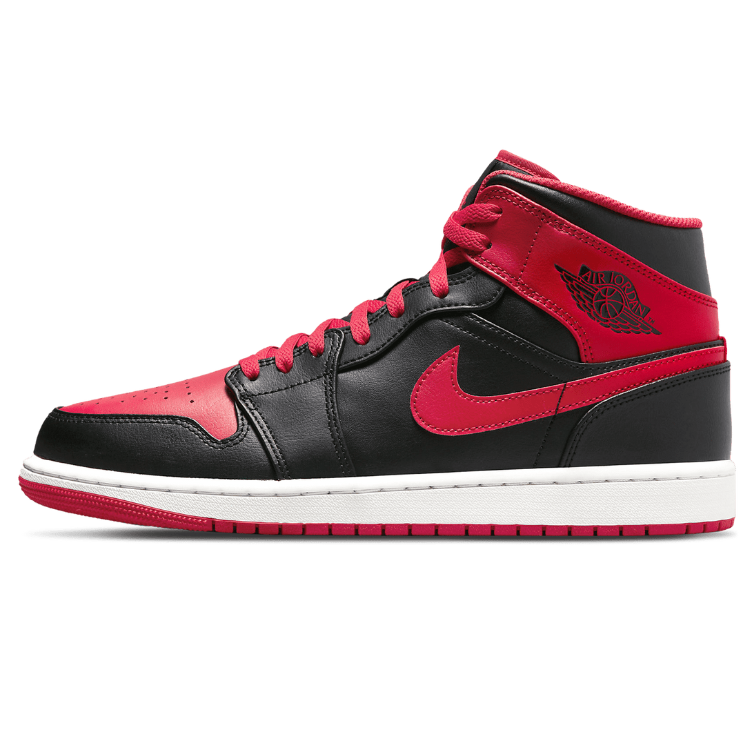 Air Jordan 1 Mid 'Alternate Bred'- Streetwear Fashion - ellesey.com