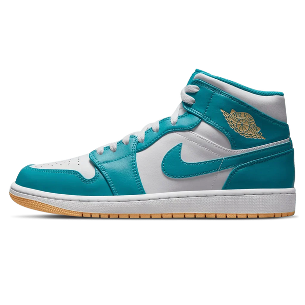 Air Jordan 1 Mid 'Aquatone'- Streetwear Fashion - ellesey.com