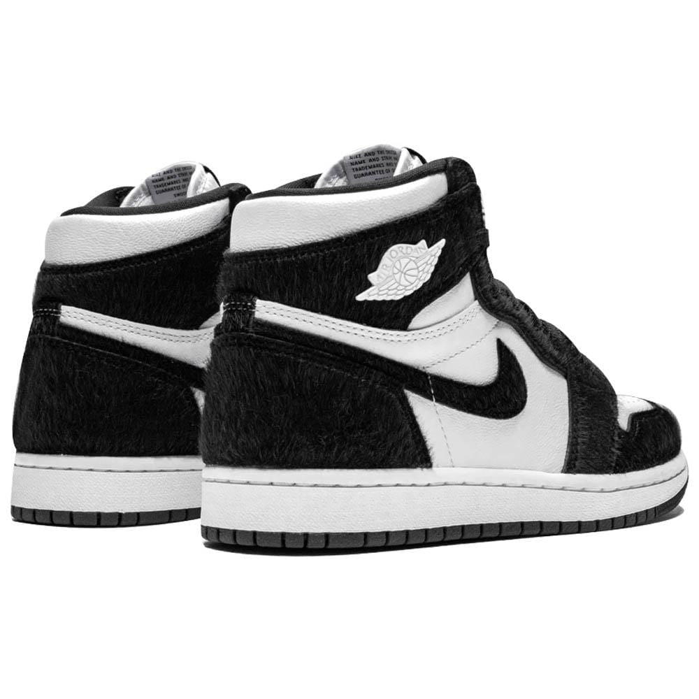 Air Jordan 1 Mid Black White Womens- Streetwear Fashion - ellesey.com