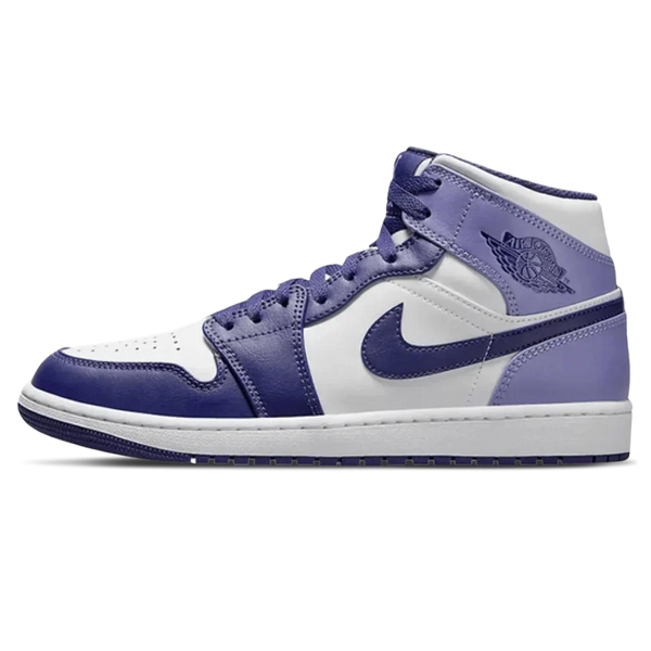 Air Jordan 1 Mid 'Blueberry'- Streetwear Fashion - ellesey.com