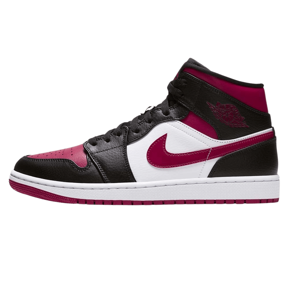 Air Jordan 1 Mid “Bred Toe”- Streetwear Fashion - ellesey.com