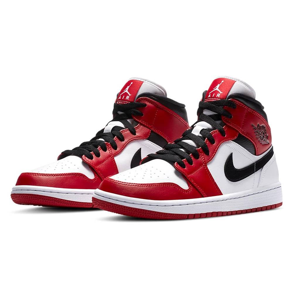 Air Jordan 1 Mid 'Chicago' 2020- Streetwear Fashion - ellesey.com