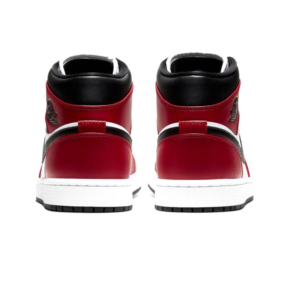 Air Jordan 1 Mid 'Chicago Black Toe'- Streetwear Fashion - ellesey.com