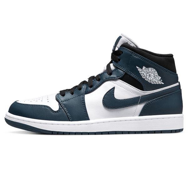 Air Jordan 1 Mid 'Dark Teal'- Streetwear Fashion - ellesey.com