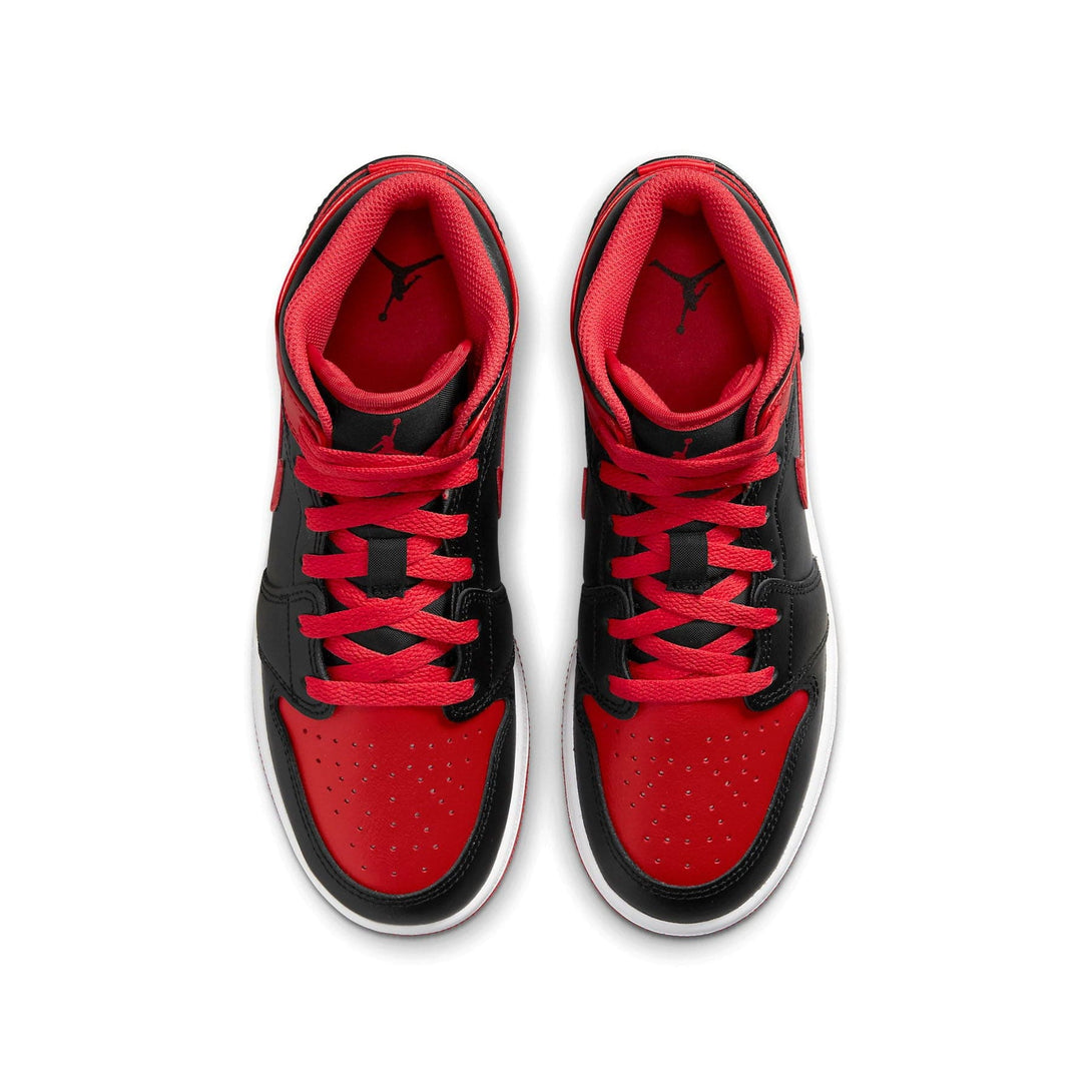 Air Jordan 1 Mid GS 'Alternate Bred'- Streetwear Fashion - ellesey.com