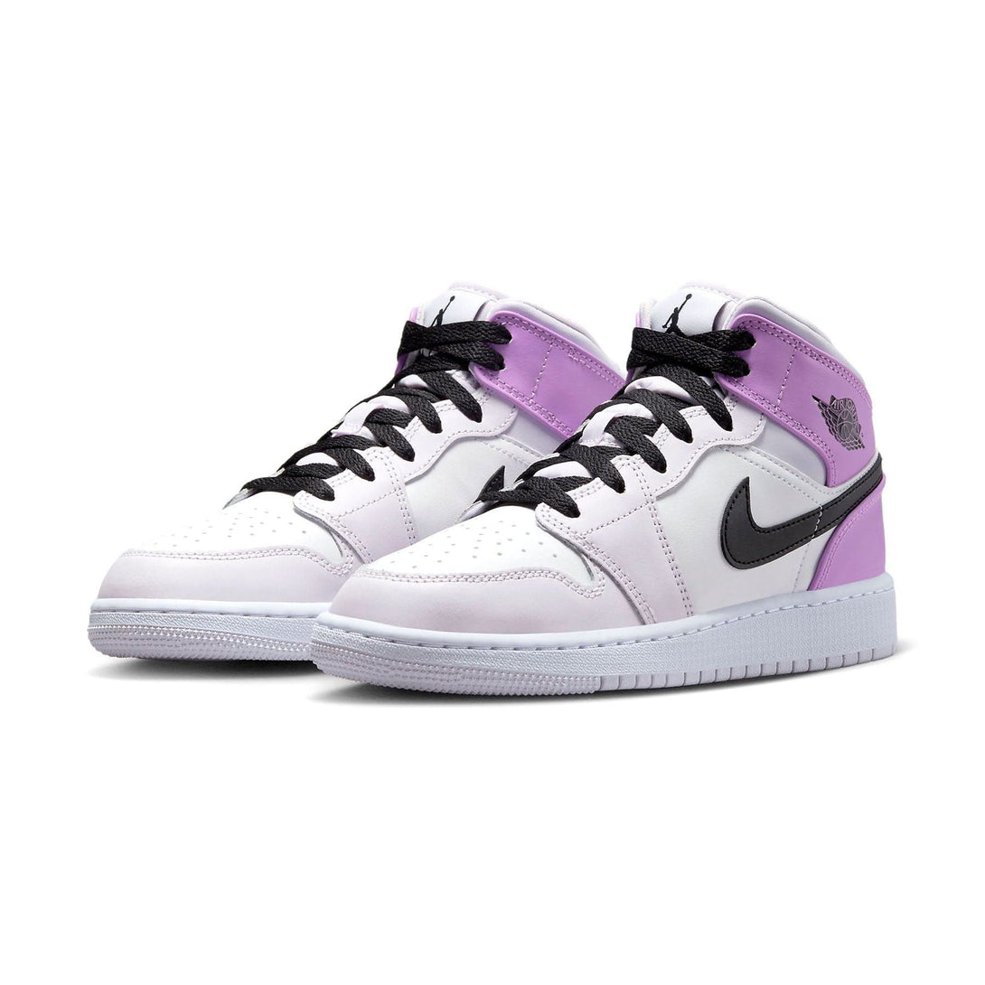 Air Jordan 1 Mid GS 'Barely Grape'- Streetwear Fashion - ellesey.com