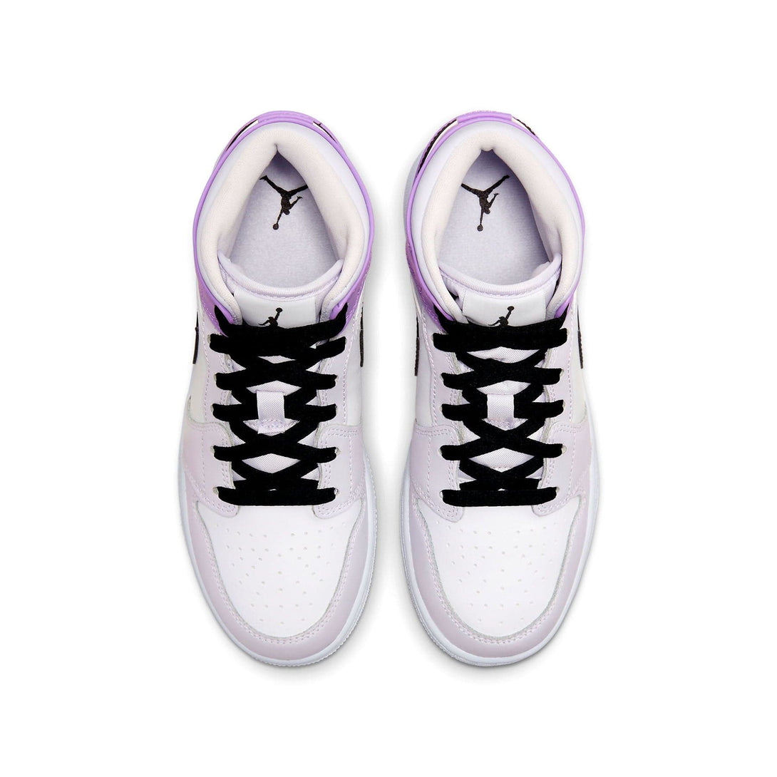 Air Jordan 1 Mid GS 'Barely Grape'- Streetwear Fashion - ellesey.com