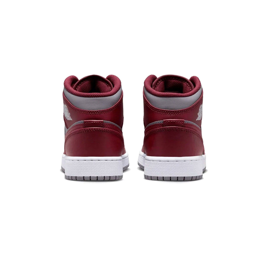 Air Jordan 1 Mid GS 'Cherrywood Red'- Streetwear Fashion - ellesey.com