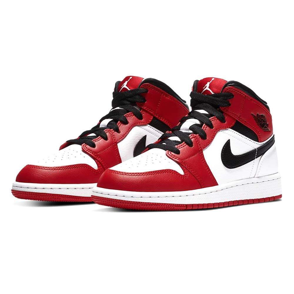 Air Jordan 1 Mid GS Chicago- Streetwear Fashion - ellesey.com