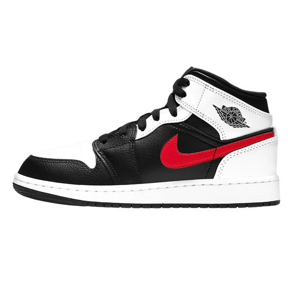 Air Jordan 1 Mid GS 'Chile Red'- Streetwear Fashion - ellesey.com