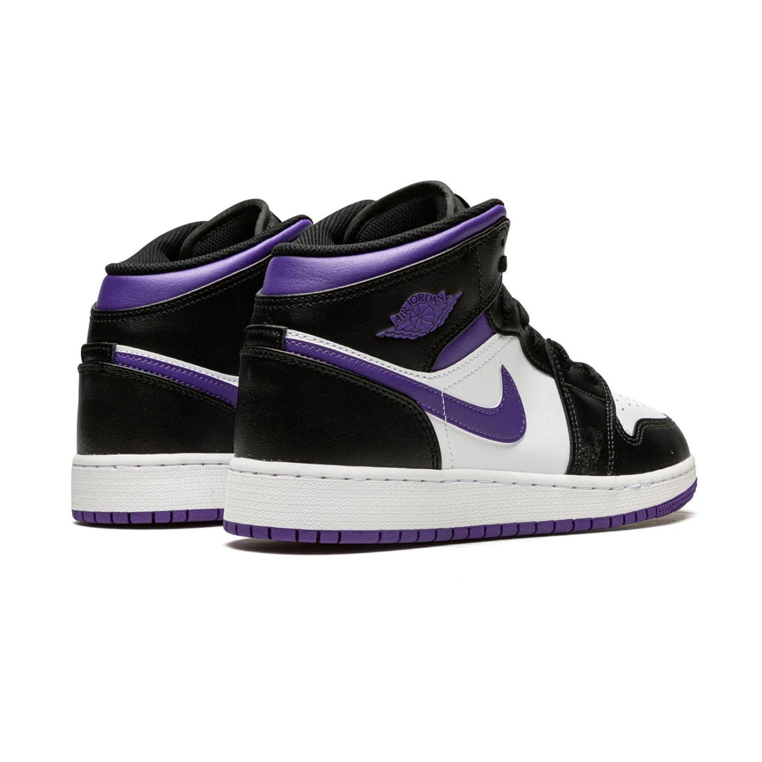 Air Jordan 1 Mid GS 'Dark Iris'- Streetwear Fashion - ellesey.com