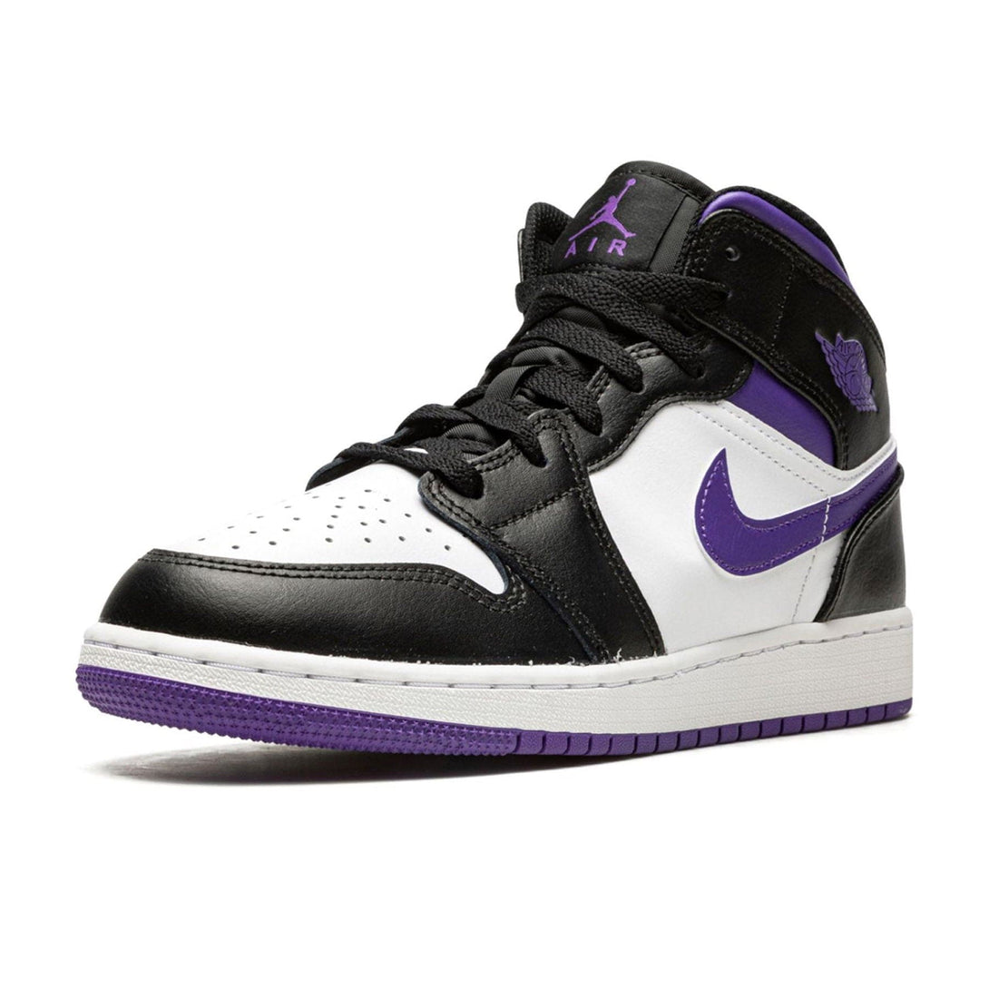 Air Jordan 1 Mid GS 'Dark Iris'- Streetwear Fashion - ellesey.com