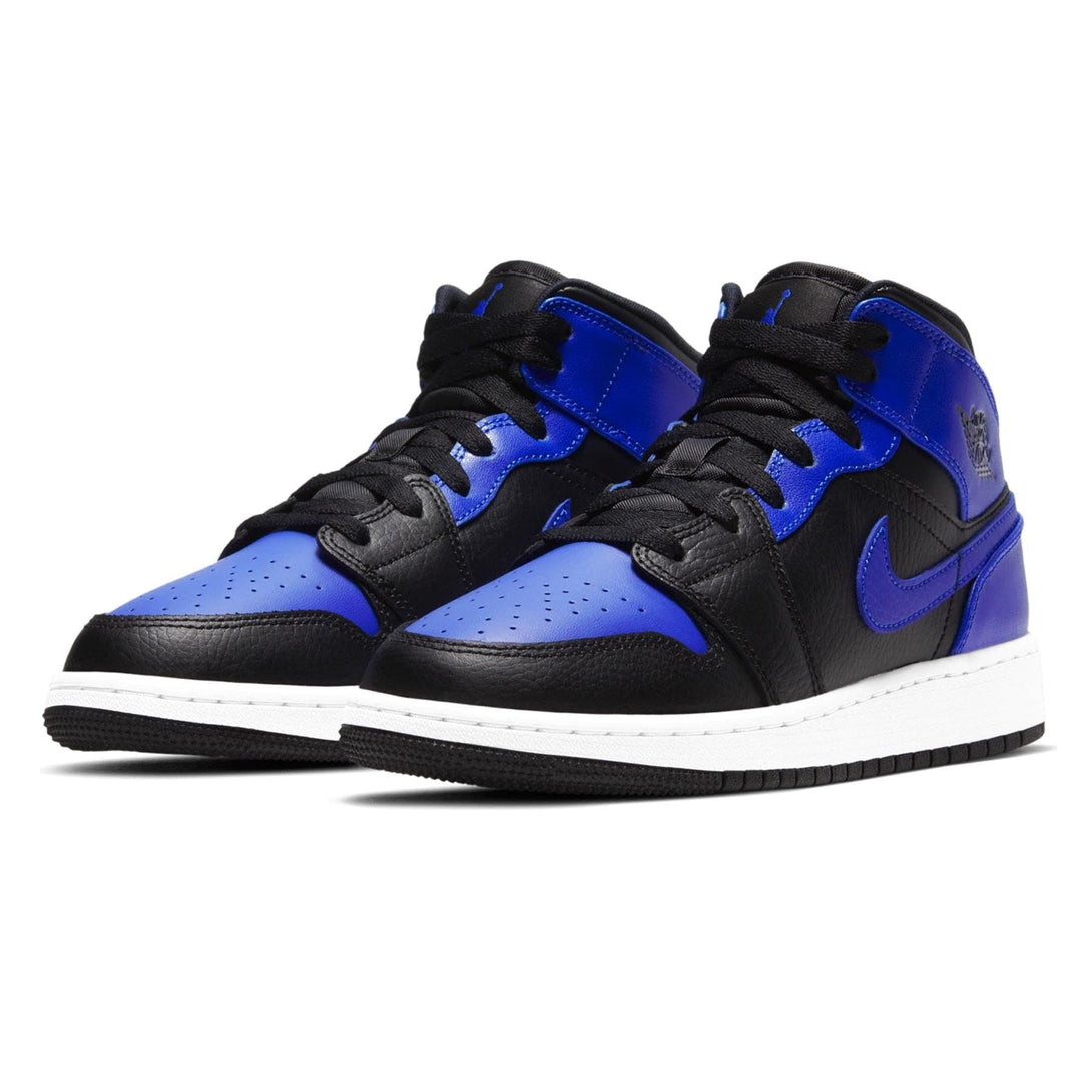 Air Jordan 1 Mid GS 'Hyper Royal'- Streetwear Fashion - ellesey.com