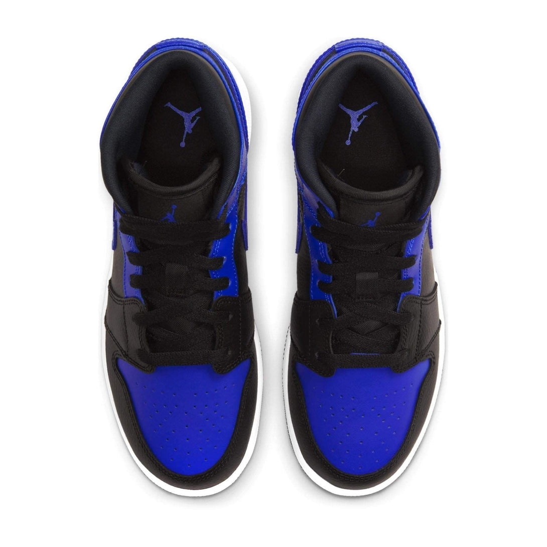 Air Jordan 1 Mid GS 'Hyper Royal'- Streetwear Fashion - ellesey.com