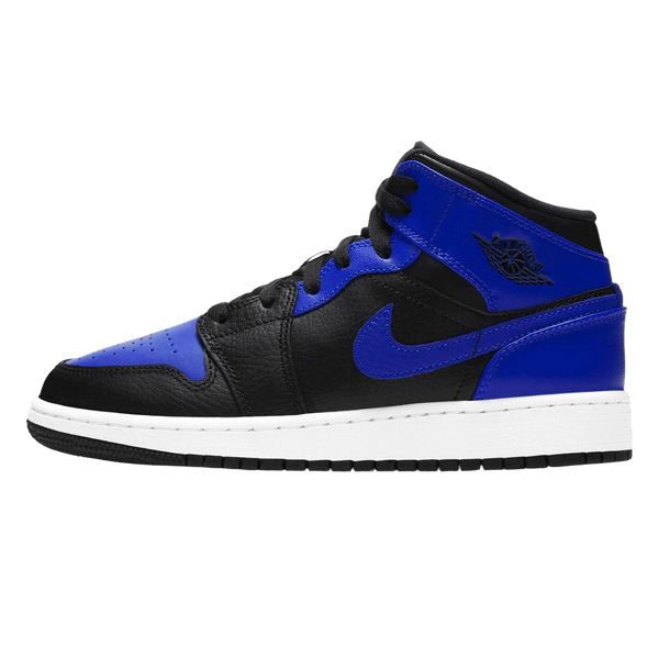 Air Jordan 1 Mid GS 'Hyper Royal'- Streetwear Fashion - ellesey.com