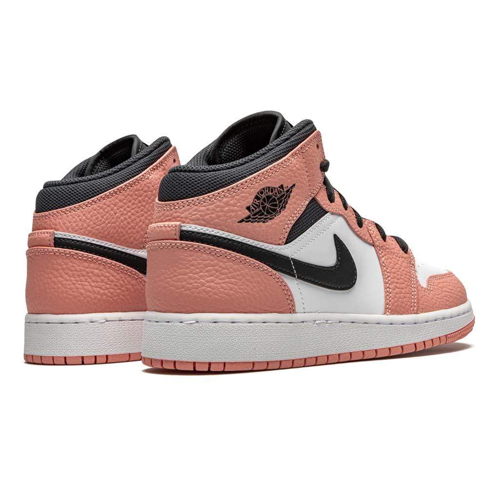 Air Jordan 1 Mid GS ‘Pink Quartz’- Streetwear Fashion - ellesey.com