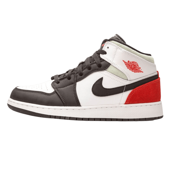 Air Jordan 1 Mid GS 'Red Mint'- Streetwear Fashion - ellesey.com