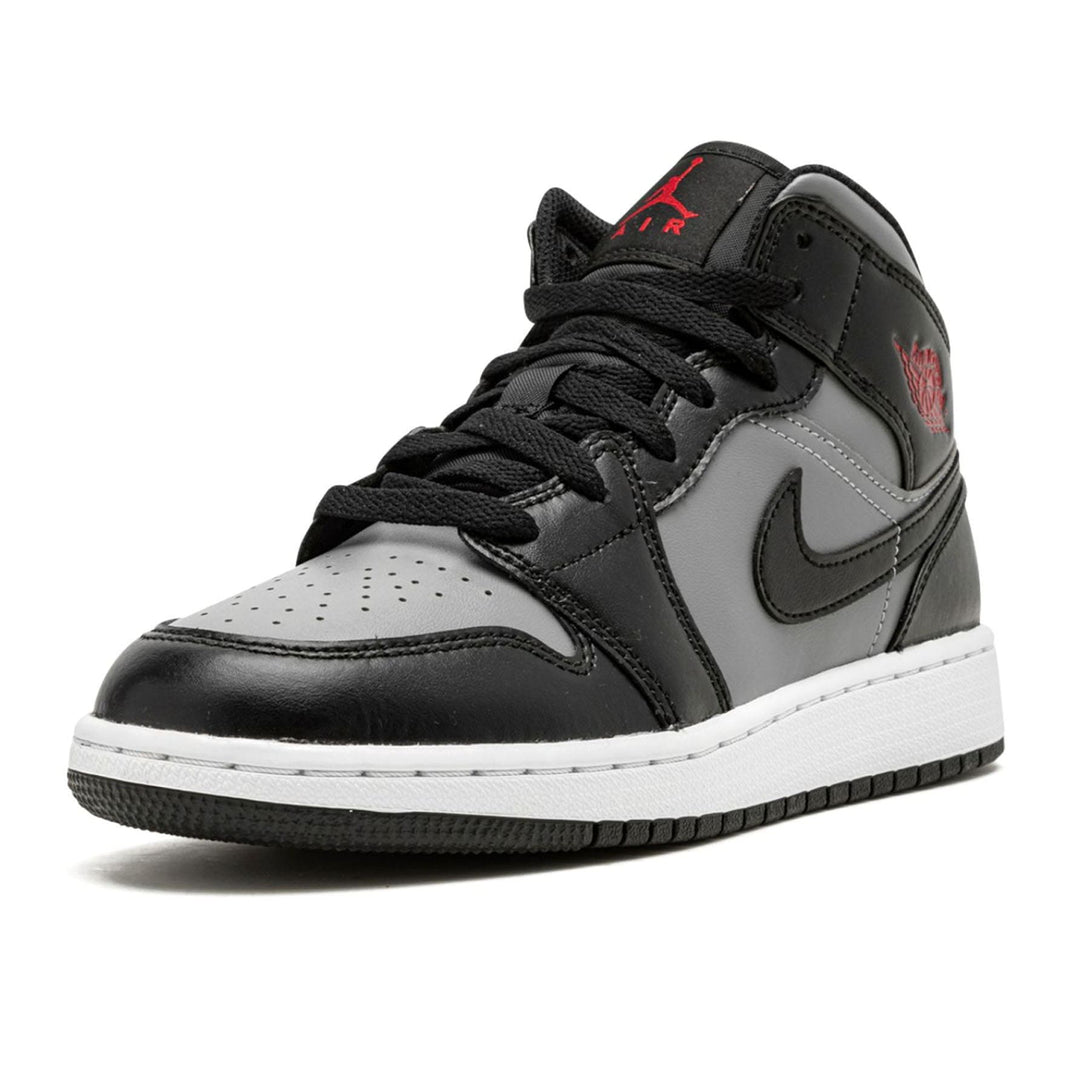 Air Jordan 1 Mid GS 'Shadow'- Streetwear Fashion - ellesey.com