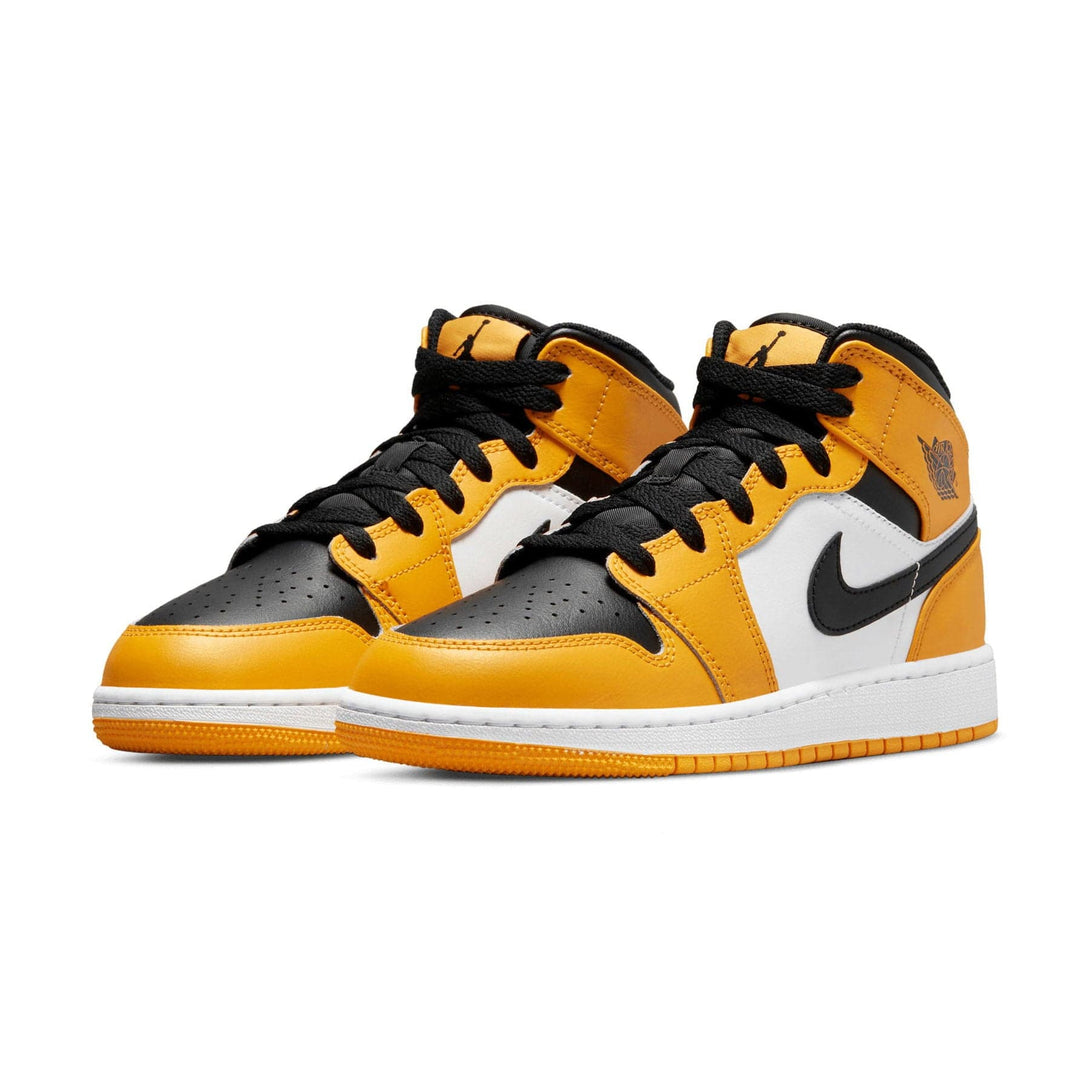 Air Jordan 1 Mid GS 'Taxi'- Streetwear Fashion - ellesey.com