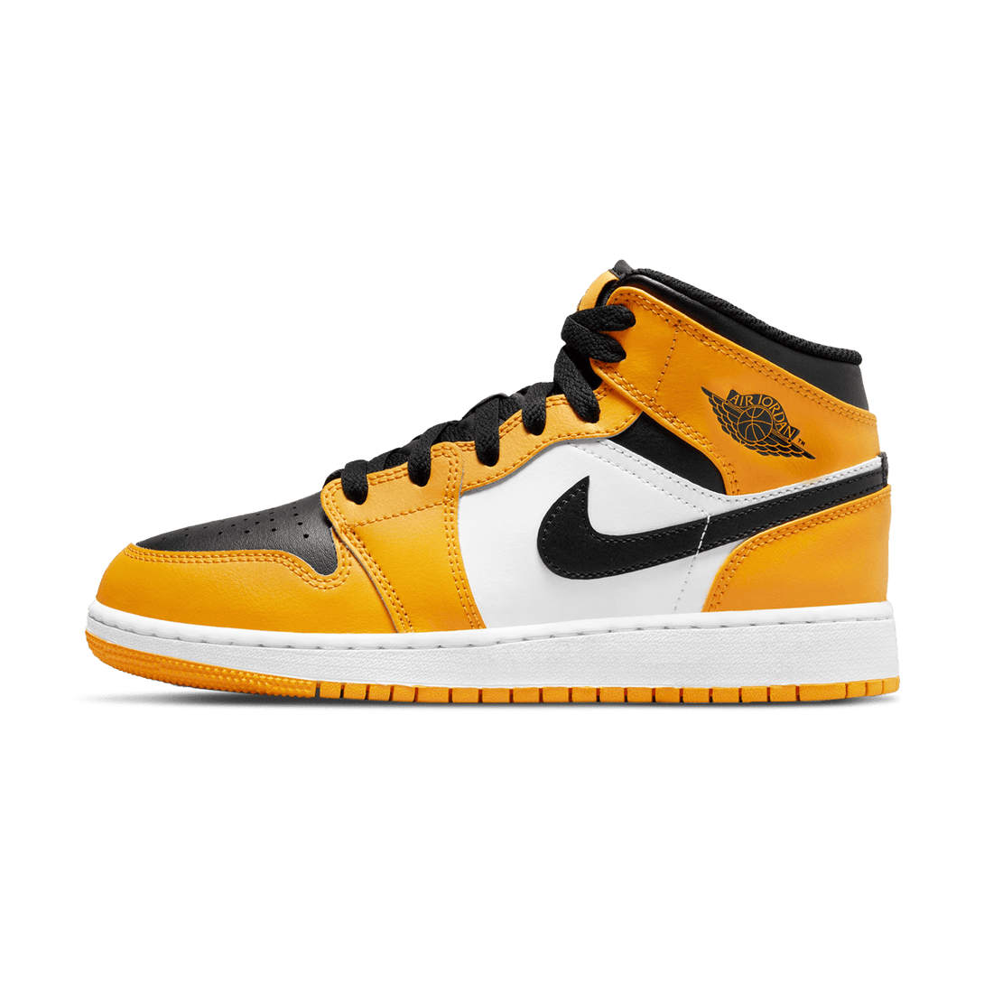 Air Jordan 1 Mid GS 'Taxi'- Streetwear Fashion - ellesey.com