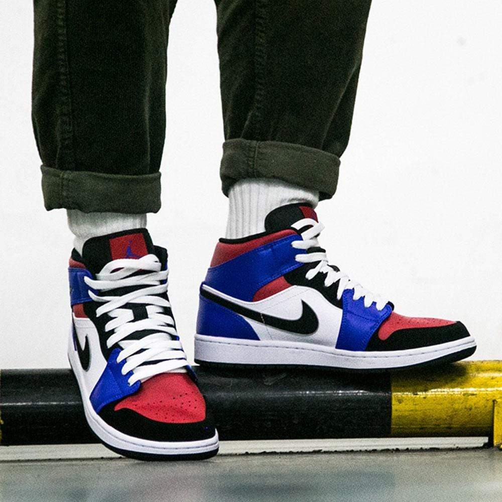 Air Jordan 1 Mid GS 'Top 3'- Streetwear Fashion - ellesey.com