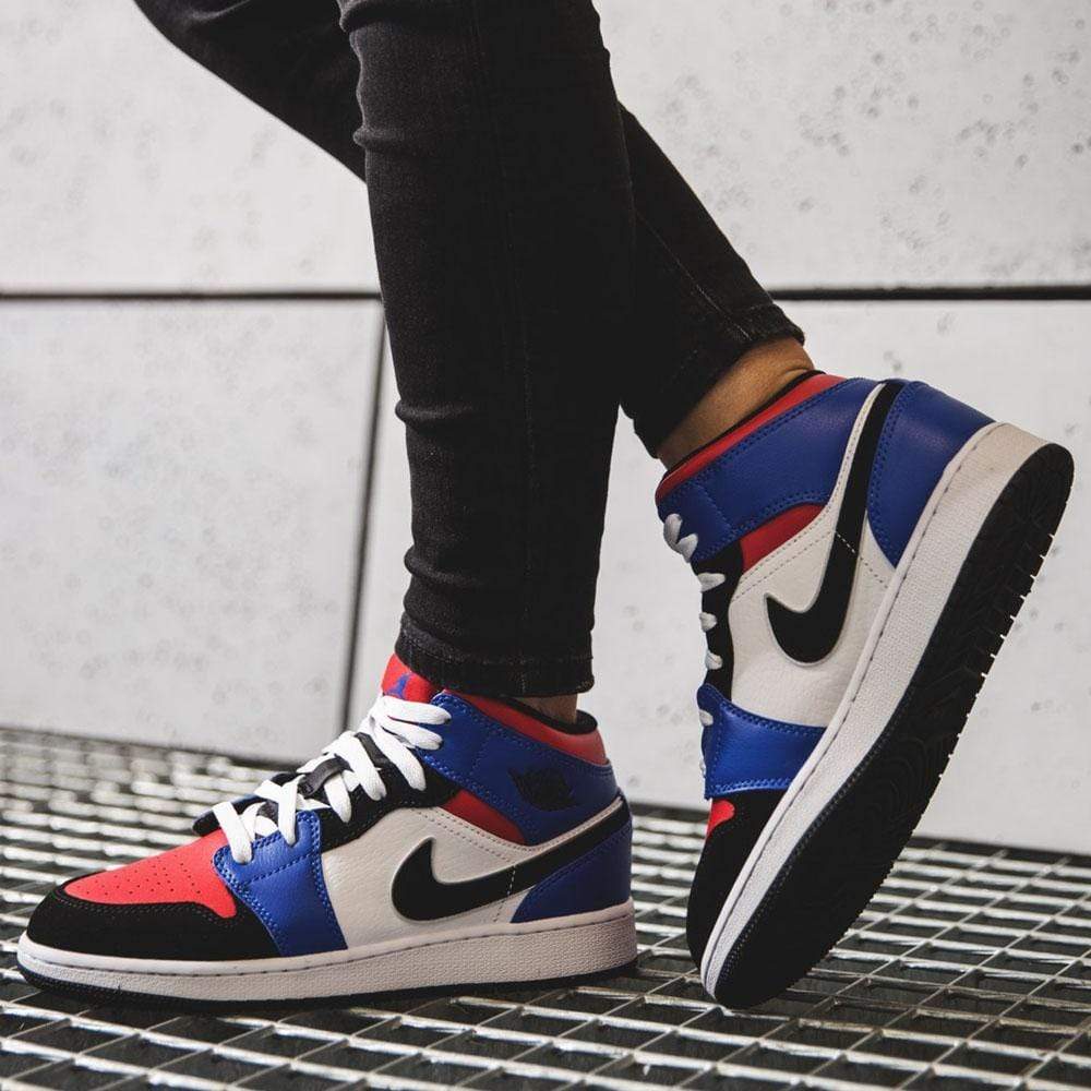 Air Jordan 1 Mid GS 'Top 3'- Streetwear Fashion - ellesey.com