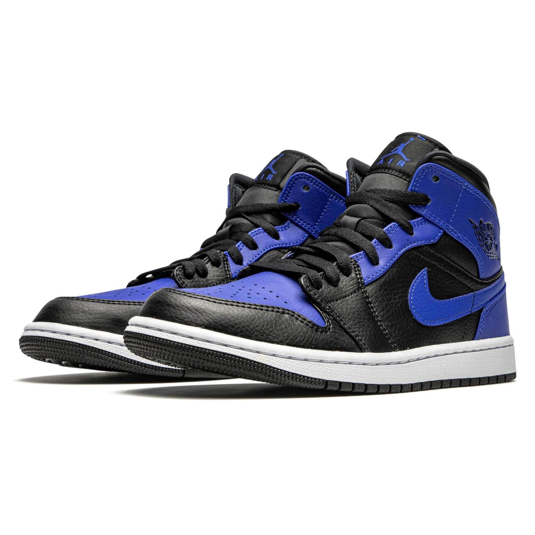 Air Jordan 1 Mid 'Hyper Royal'- Streetwear Fashion - ellesey.com