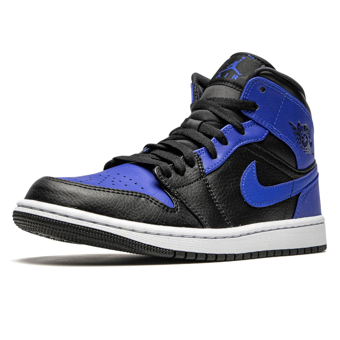 Air Jordan 1 Mid 'Hyper Royal'- Streetwear Fashion - ellesey.com