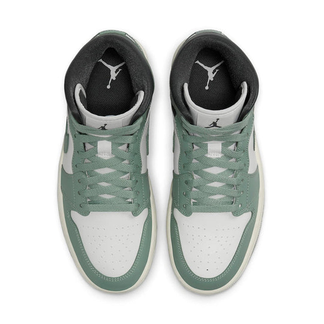 Air Jordan 1 Mid 'Jade Smoke' Wmns- Streetwear Fashion - ellesey.com