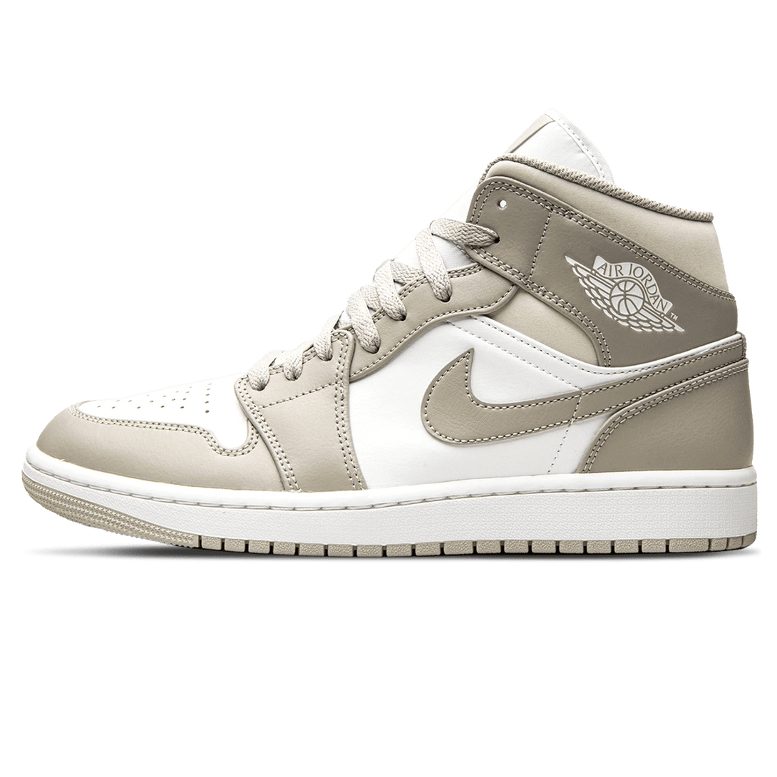 Air Jordan 1 Mid 'Linen'- Streetwear Fashion - ellesey.com