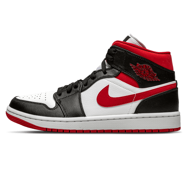 Air Jordan 1 Mid 'Metallic Red'- Streetwear Fashion - ellesey.com