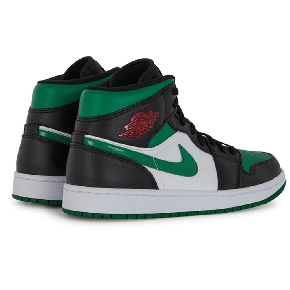 Air Jordan 1 Mid 'Pine Green'- Streetwear Fashion - ellesey.com