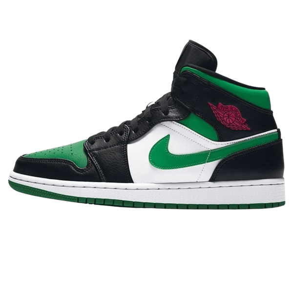 Air Jordan 1 Mid 'Pine Green'- Streetwear Fashion - ellesey.com