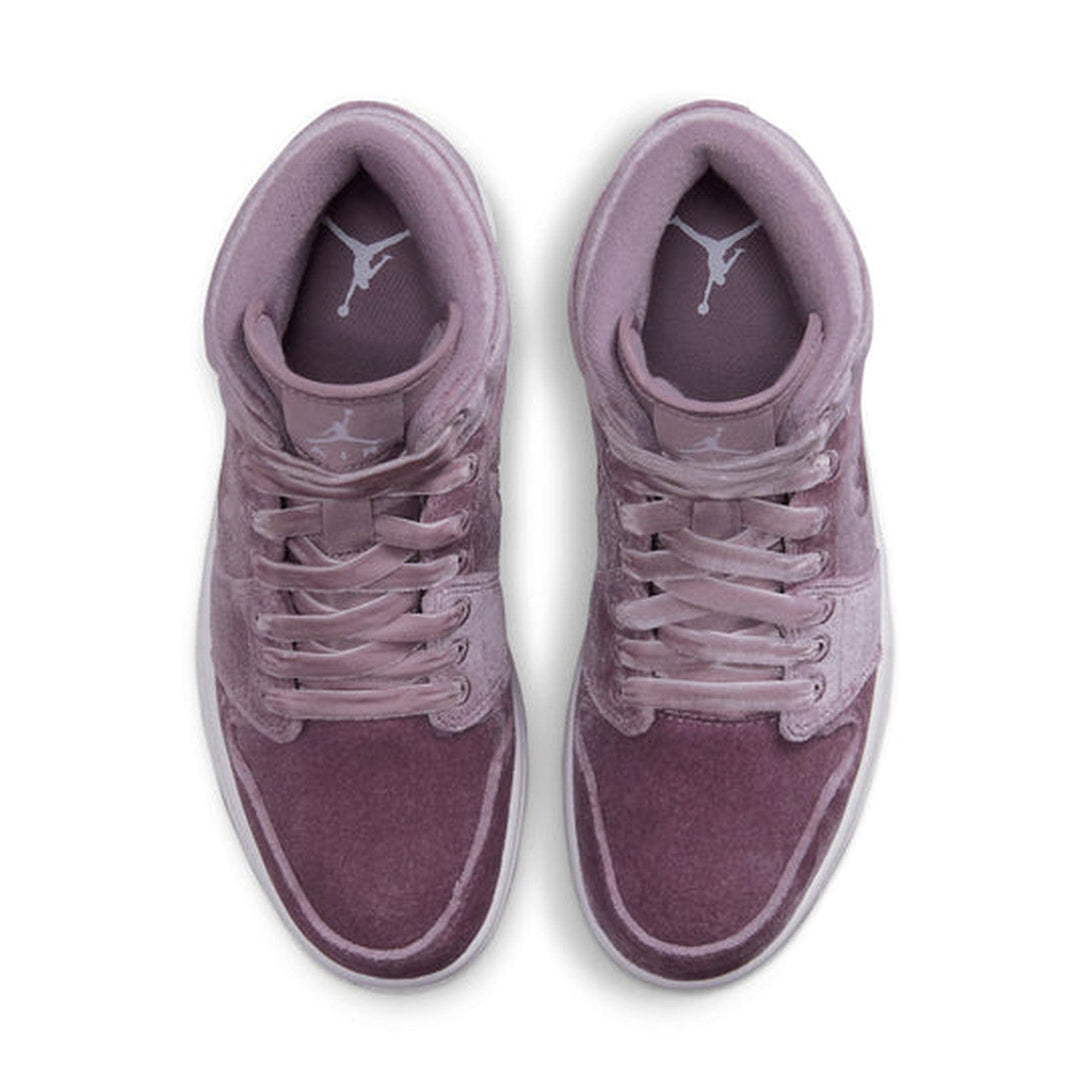 Air Jordan 1 Mid 'Purple Velvet' Wmns- Streetwear Fashion - ellesey.com