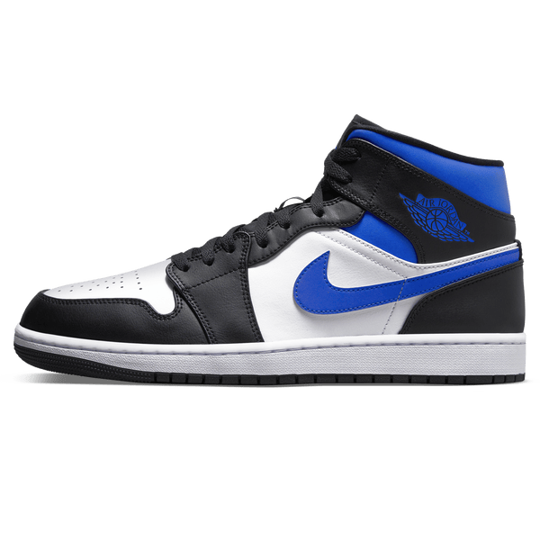 Air Jordan 1 Mid 'Racer Blue'- Streetwear Fashion - ellesey.com