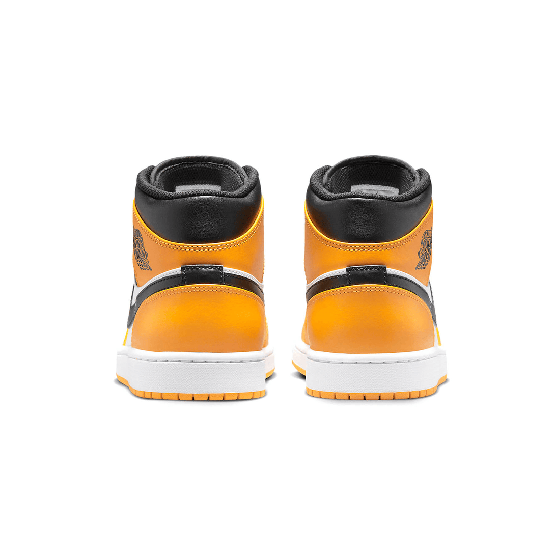 Air Jordan 1 Mid 'Reverse Yellow Toe'- Streetwear Fashion - ellesey.com