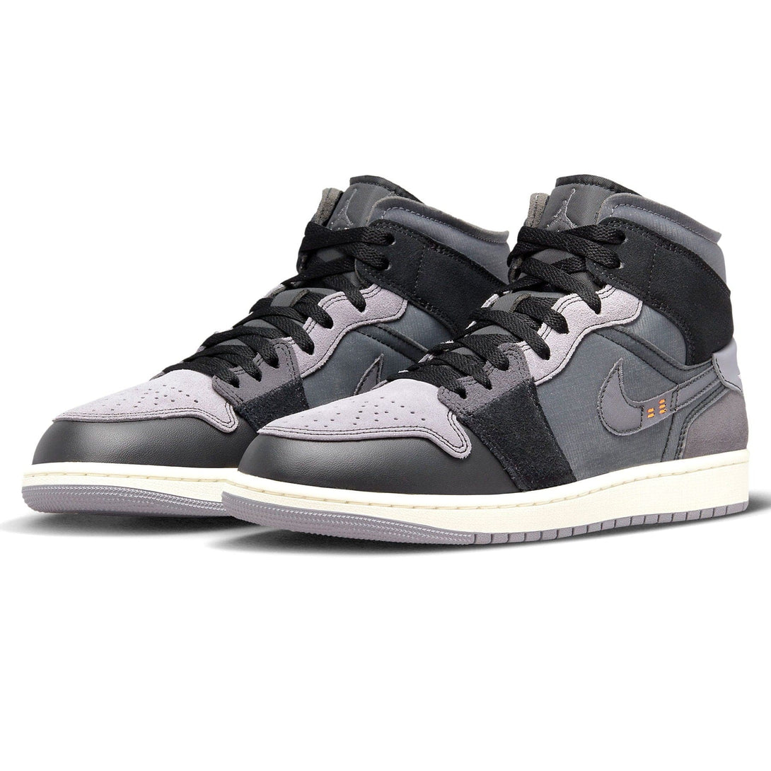 Air Jordan 1 Mid SE Craft 'Inside Out - Black'- Streetwear Fashion - ellesey.com