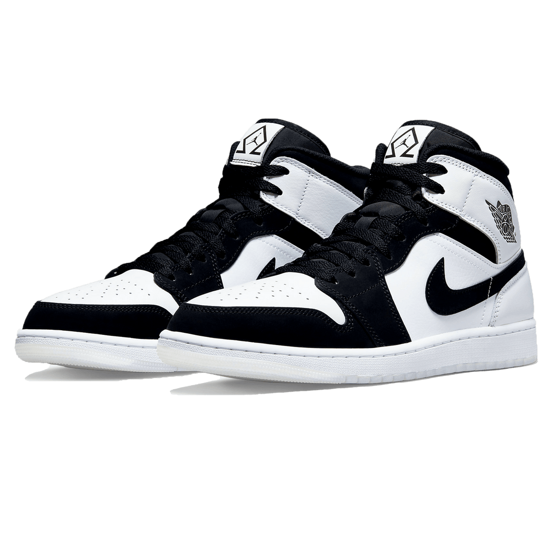 Air Jordan 1 Mid SE 'Diamond'- Streetwear Fashion - ellesey.com