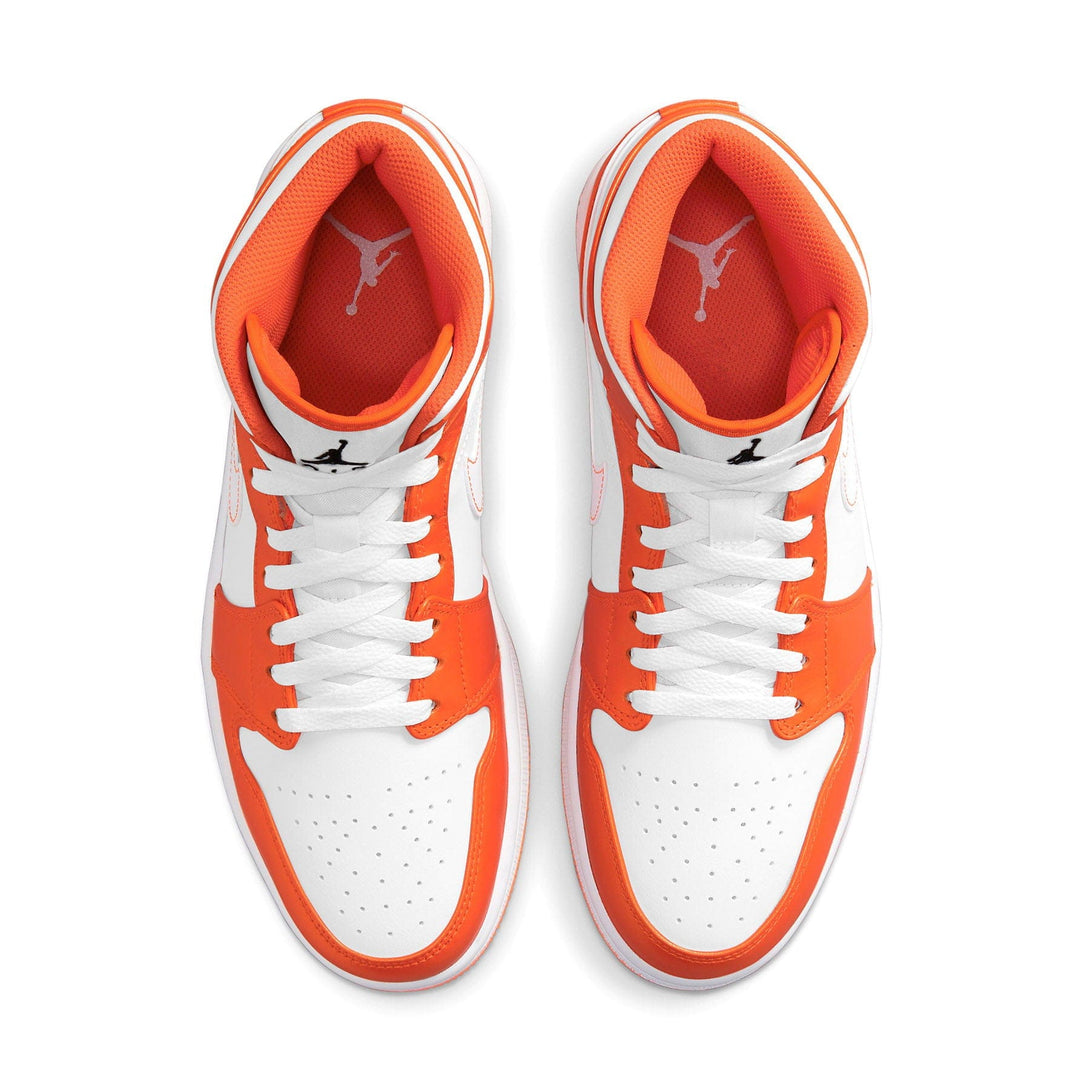 Air Jordan 1 Mid SE 'Electro Orange'- Streetwear Fashion - ellesey.com