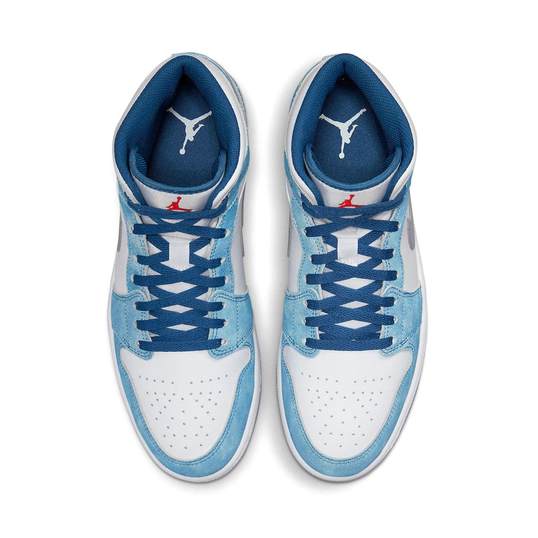 Air Jordan 1 Mid SE 'French Blue'- Streetwear Fashion - ellesey.com