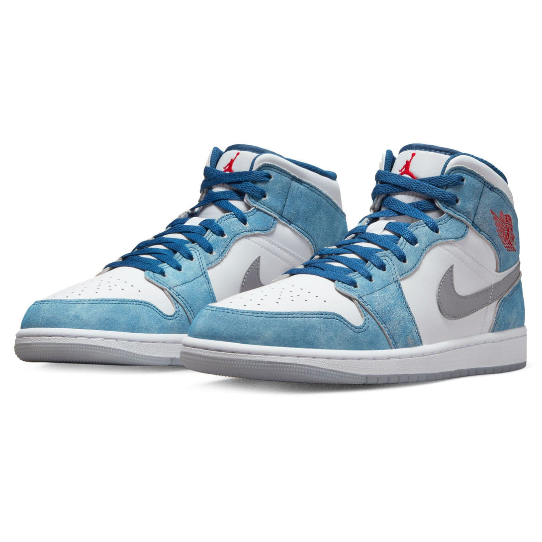 Air Jordan 1 Mid SE 'French Blue'- Streetwear Fashion - ellesey.com