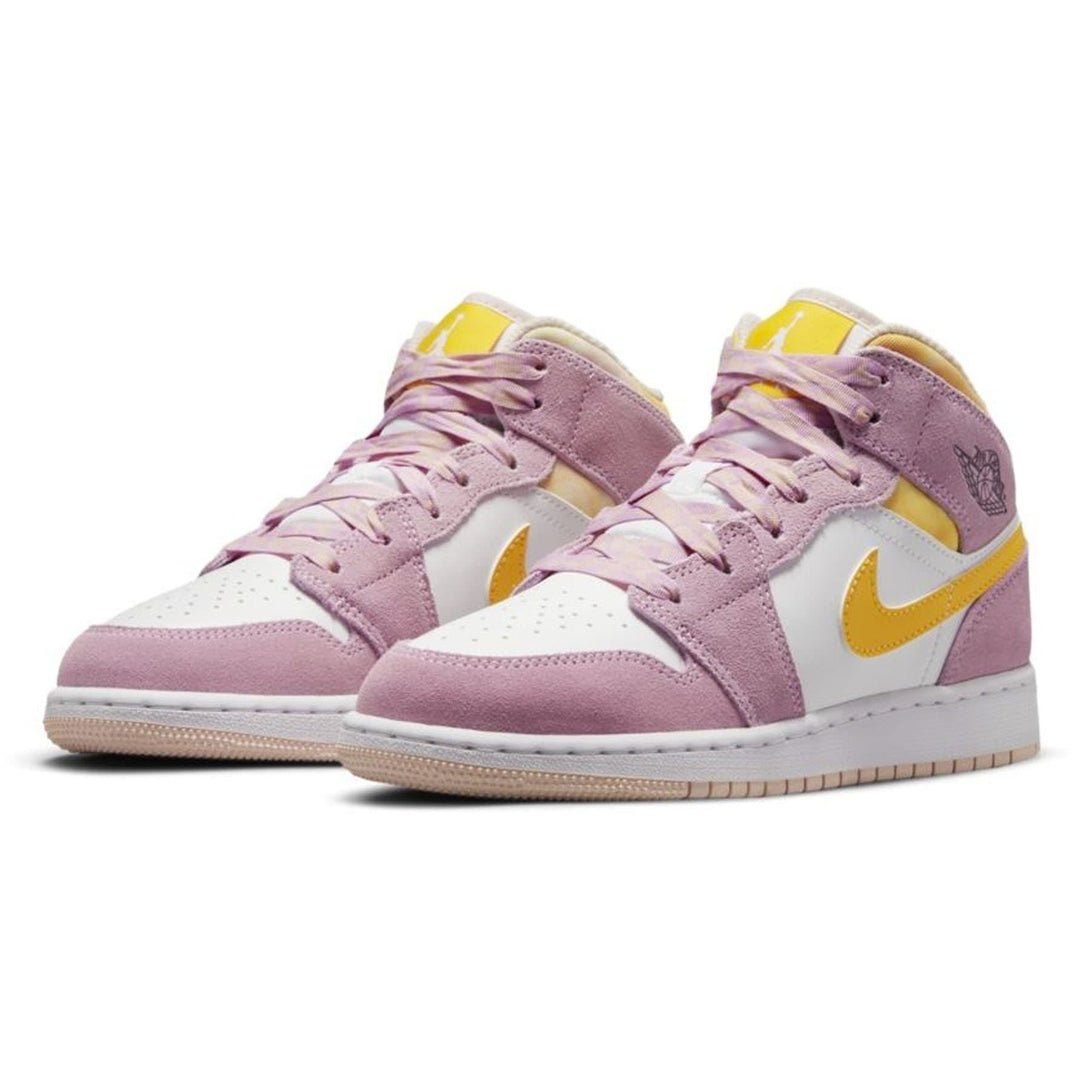 Air Jordan 1 Mid SE GS "Arctic Pink"- Streetwear Fashion - ellesey.com