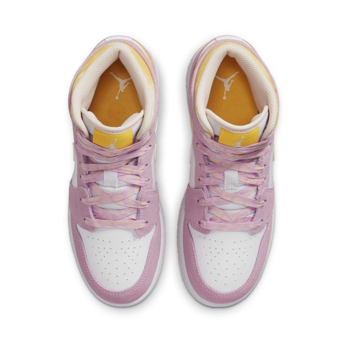 Air Jordan 1 Mid SE GS "Arctic Pink"- Streetwear Fashion - ellesey.com