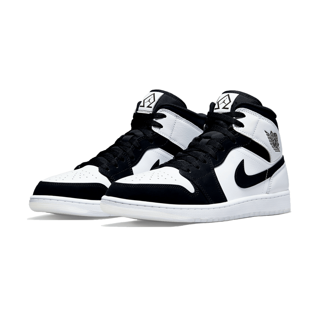 Air Jordan 1 Mid SE GS 'Diamond'- Streetwear Fashion - ellesey.com