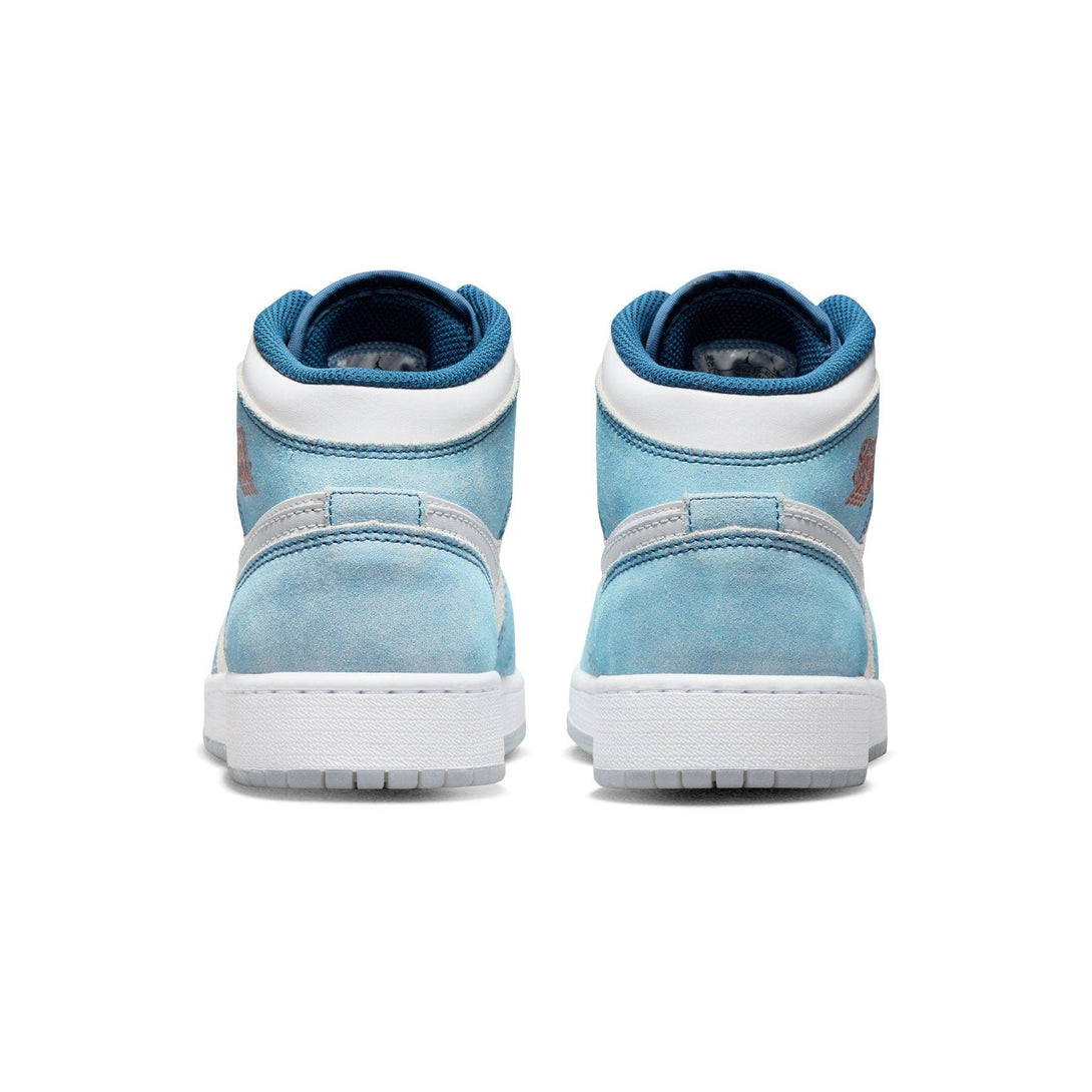 Air Jordan 1 Mid SE GS 'French Blue'- Streetwear Fashion - ellesey.com