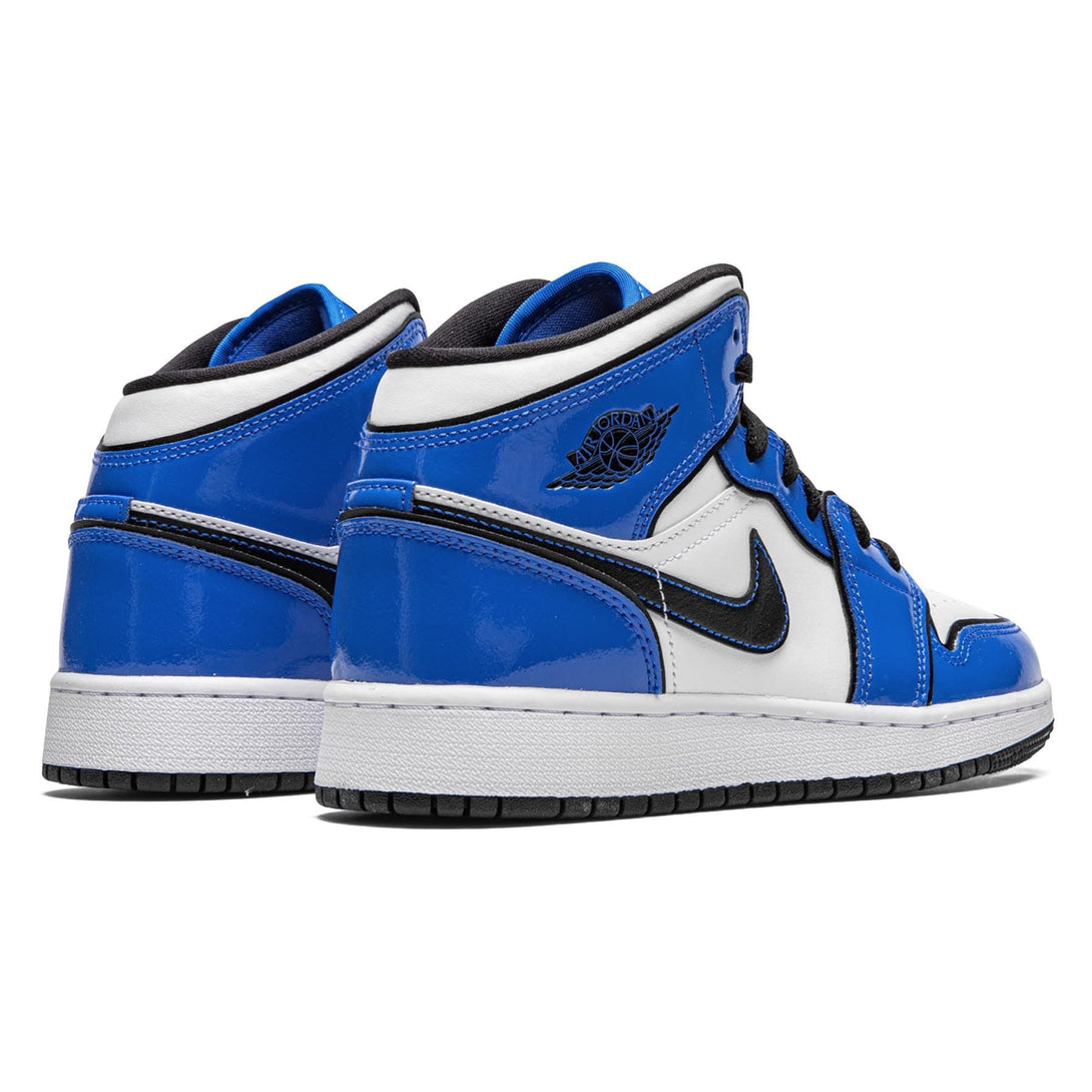 Air Jordan 1 Mid SE GS 'Signal Blue'- Streetwear Fashion - ellesey.com